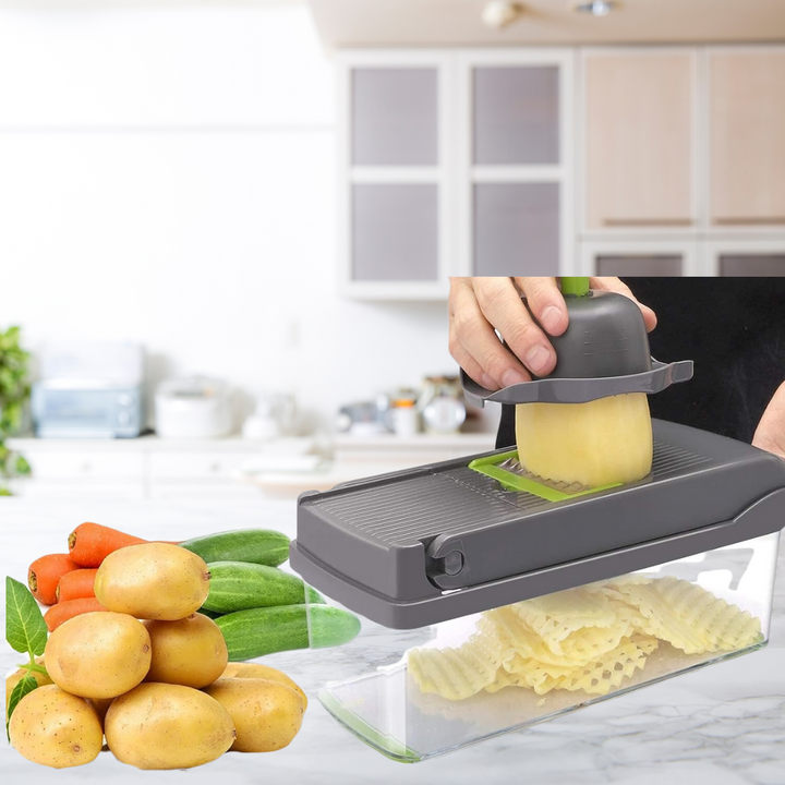 13-in-1 Gemüseschneider | Schneller beim Kochen