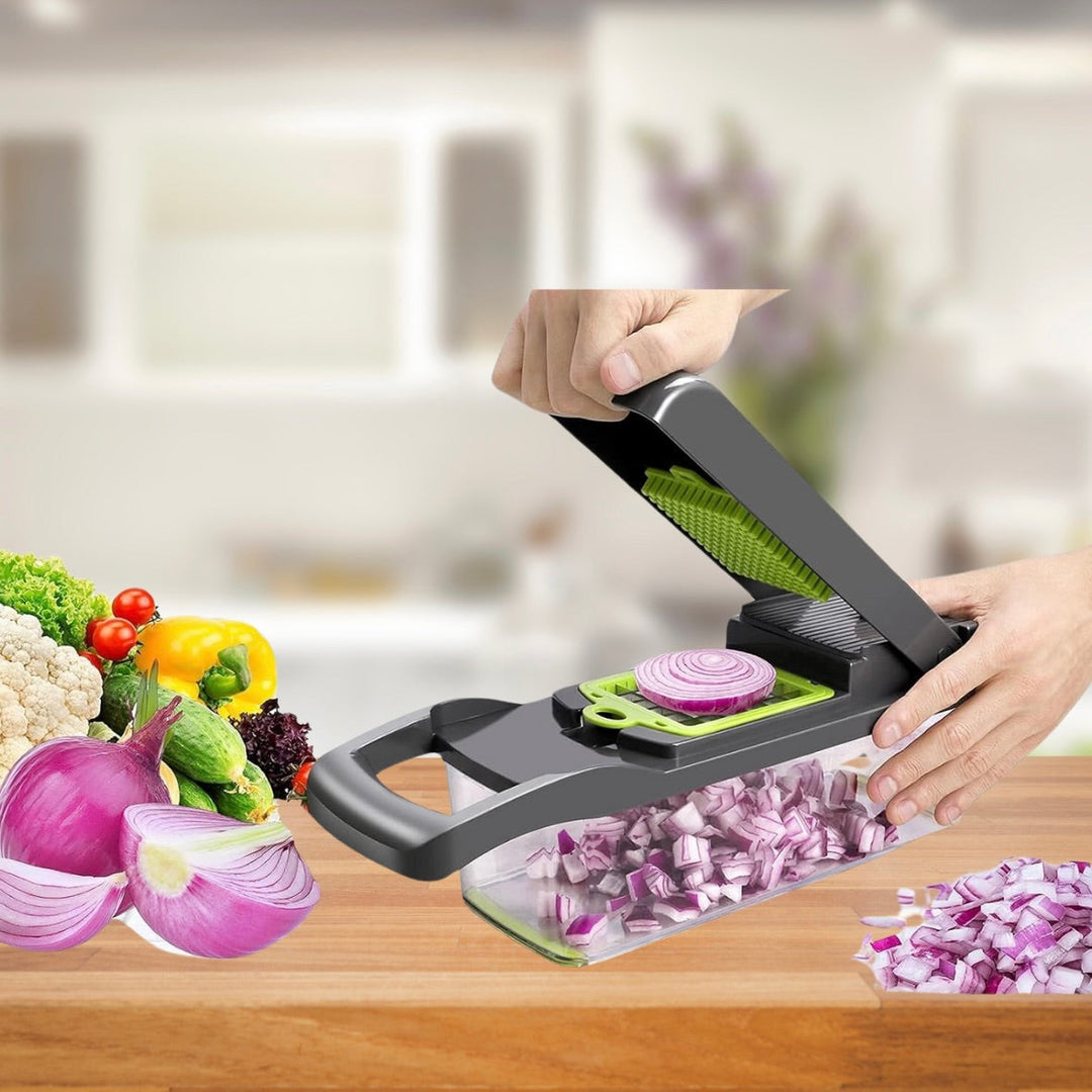 13-in-1-Gemüseschneider | Schneller beim Kochen | Karnz