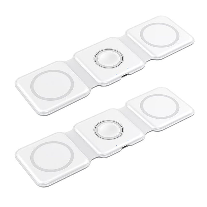 Neues faltbares 3-in-1-Wireless-Ladegerät