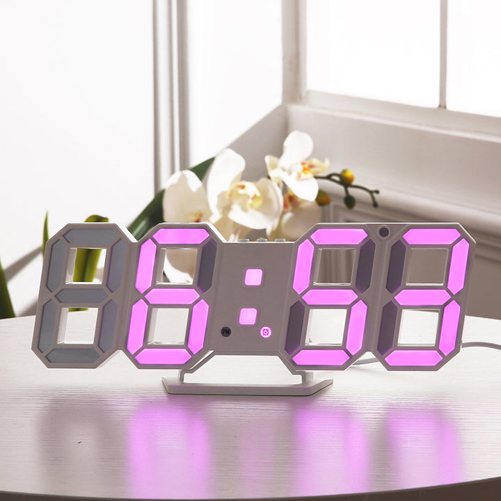 Digitaler LED-Wecker mit großer Anzeige und Schlafmodus Karnz