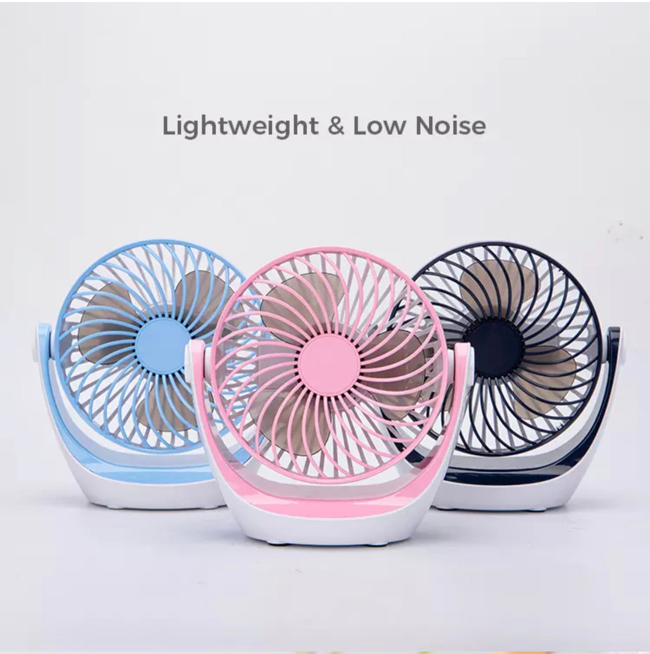 Tragbarer mobiler USB-Schreibtischventilator | Karnz
