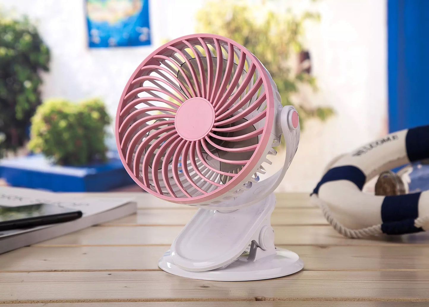 Tragbarer Mini-Akku-Sommerventilator | Karnz