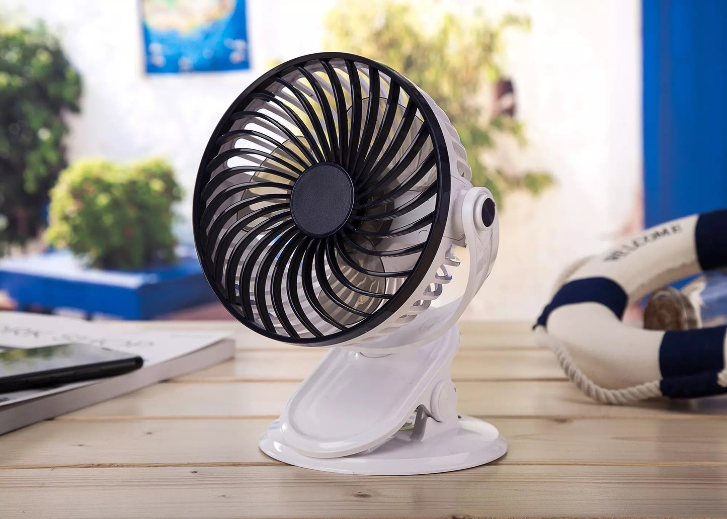 Tragbarer Mini-Akku-Sommerventilator | Karnz