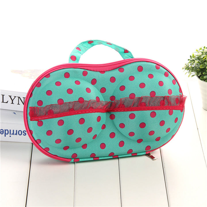 Polka Dot Reise Make-up Organizer Tasche Karnz