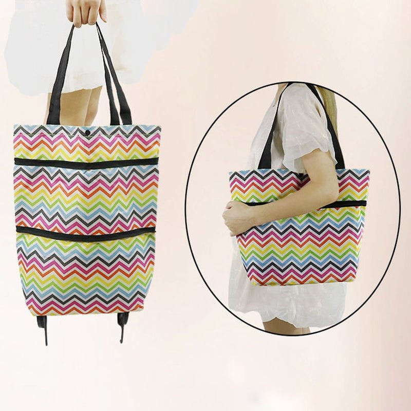 TurboTote Rolltasche — Einkaufen ohne Schmerz, mit Platz fürs ganze Leben! | Karnz