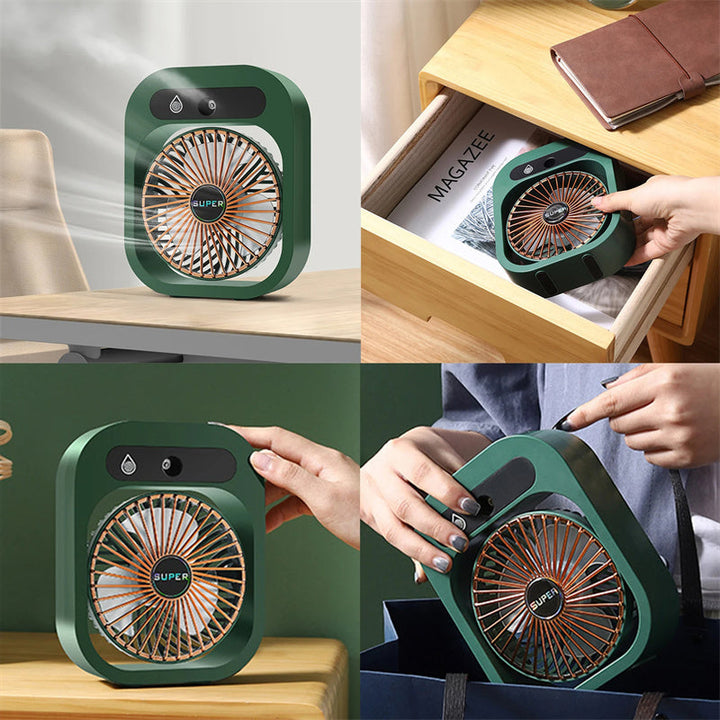 USB wiederaufladbarer Schreibtischventilator | Karnz