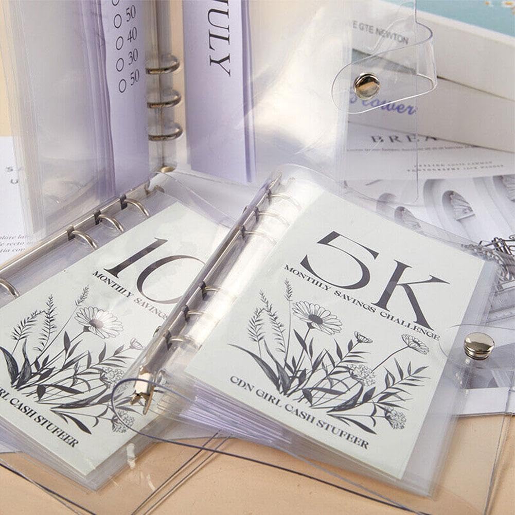 12-Monat Umschläge Geldspar-Challenge Binder | Karnz