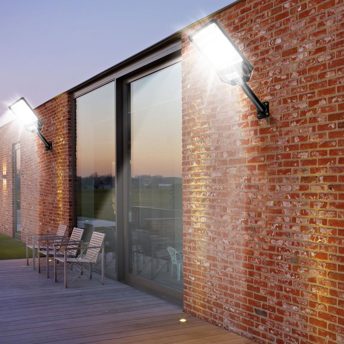 Solarlampe Straßenlaterne mit Bewegungssensor 300W/400W | Karnz