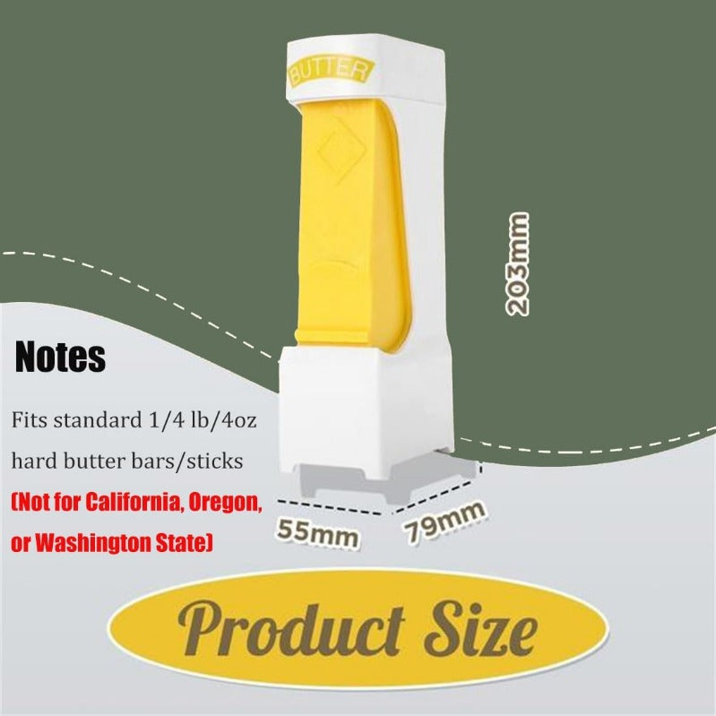 Karnz | ButterSwift Butter Cutter Dispenser mit Edelstahlklinge