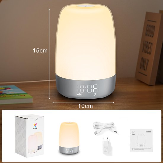 LightStart Wecklicht – Sonnenaufgangssimulation und dimmbare Nachtlampe | Karnz