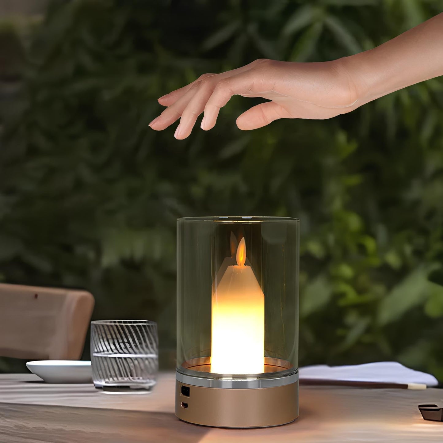 Drahtlose LED Kerzenlampe - LumiCandle | Karnz