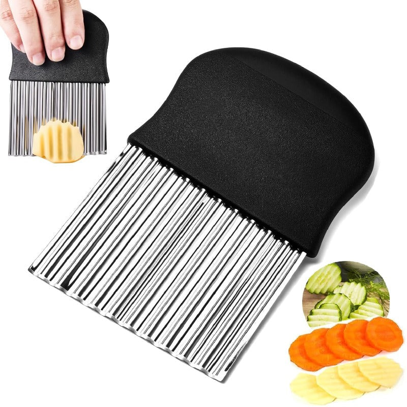Edelstahl Crinkle Cutter Karnz