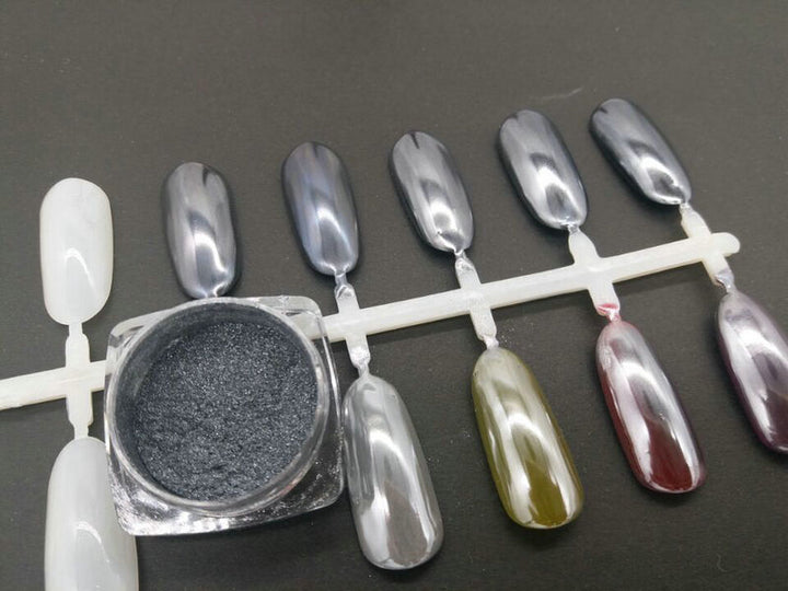 Chrome-Nagelpuder Karnz