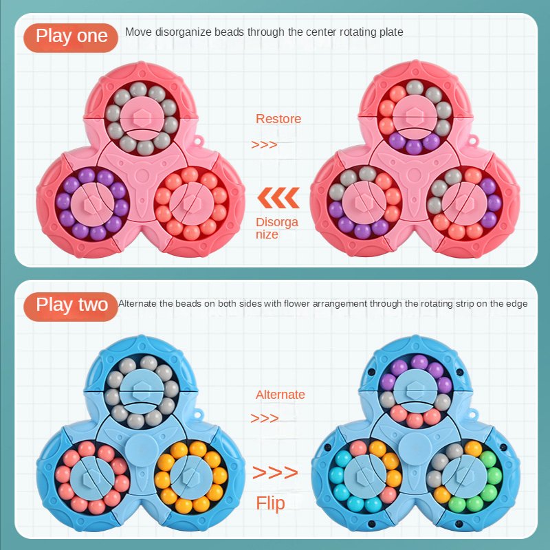 SensoryToy Magische Bohnen Gyro Fidget Spinner | Karnz