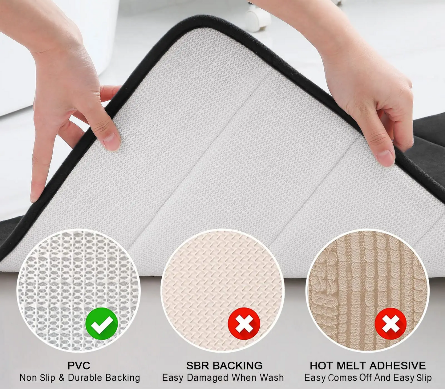 LuxSoft Memory Foam Badematte | Karnz