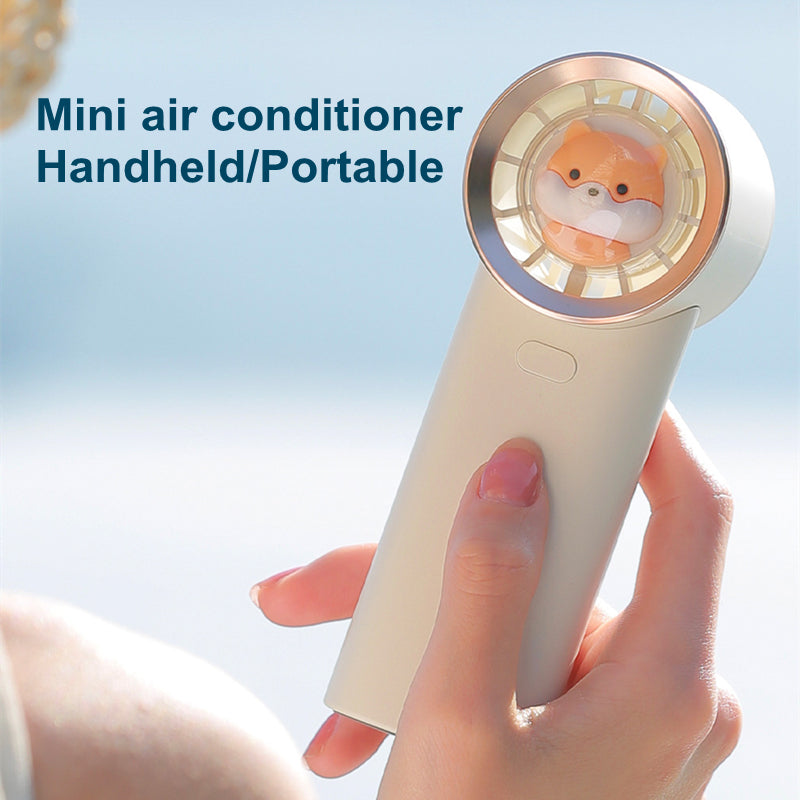 Wundervoller Eichhörnchen Mini Tischventilator USB wiederaufladbarer Handventilator | Karnz