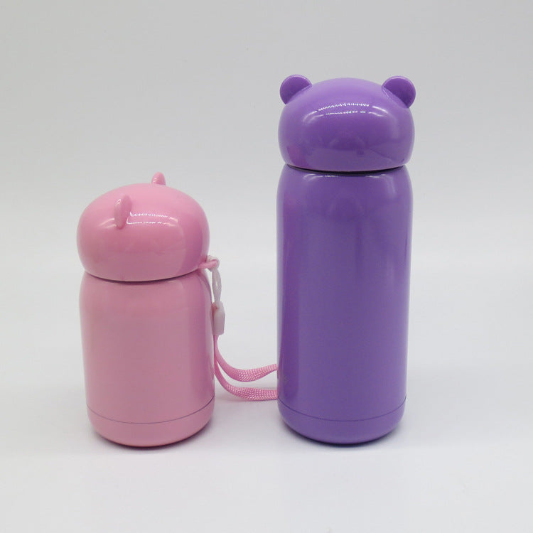 Damen Isolierflasche im niedlichen Bärendesign Karnz