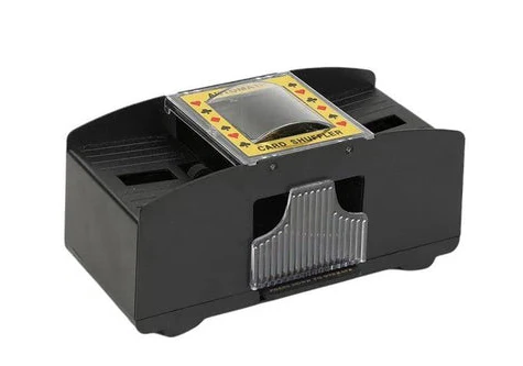 Automatischer Spielkartenmischer – Ideal für 2/4/6 Kartenspiele, elektrischer Spielkartenmischer für Poker