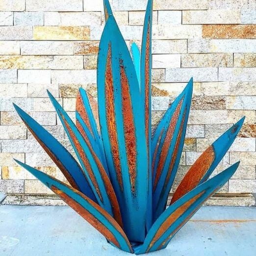 Anti-Rost Metall Tequila Agave Pflanze | Karnz