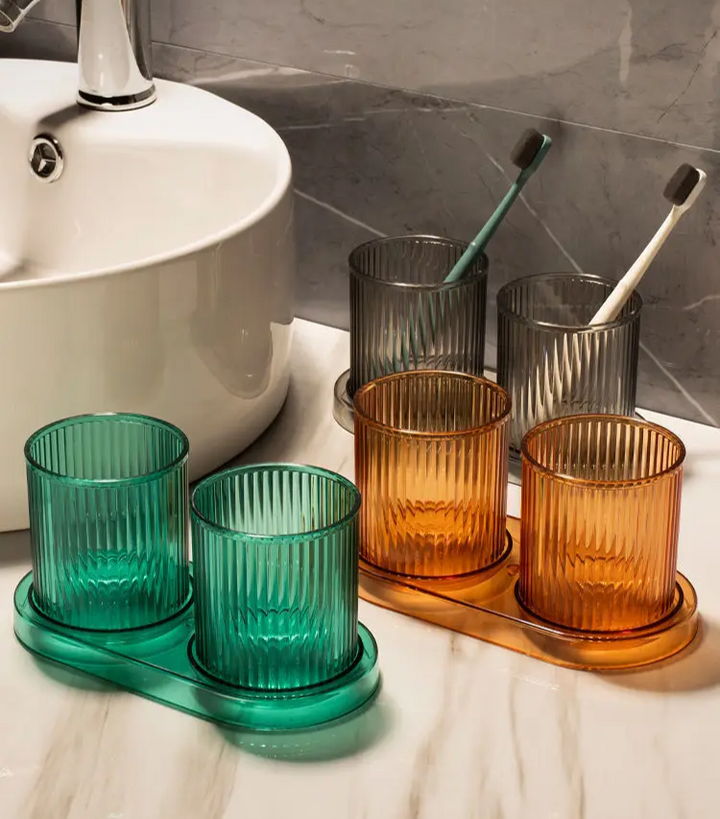ColorSip HomeCup – Bunter Anti-Auslauf Badezimmerbecher Karnz