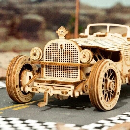 Super Holz-Mechanik-Modellpuzzle-Set