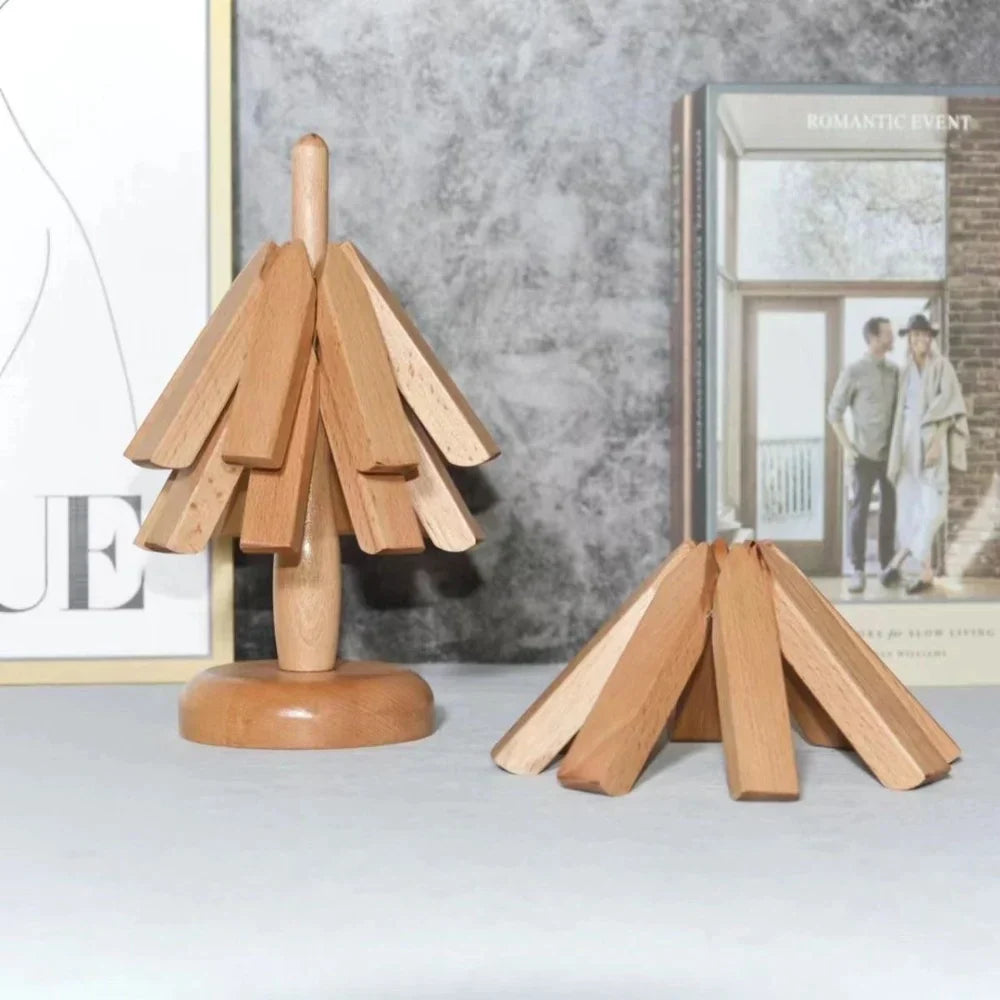 Baumform Untersetzer Set | Karnz