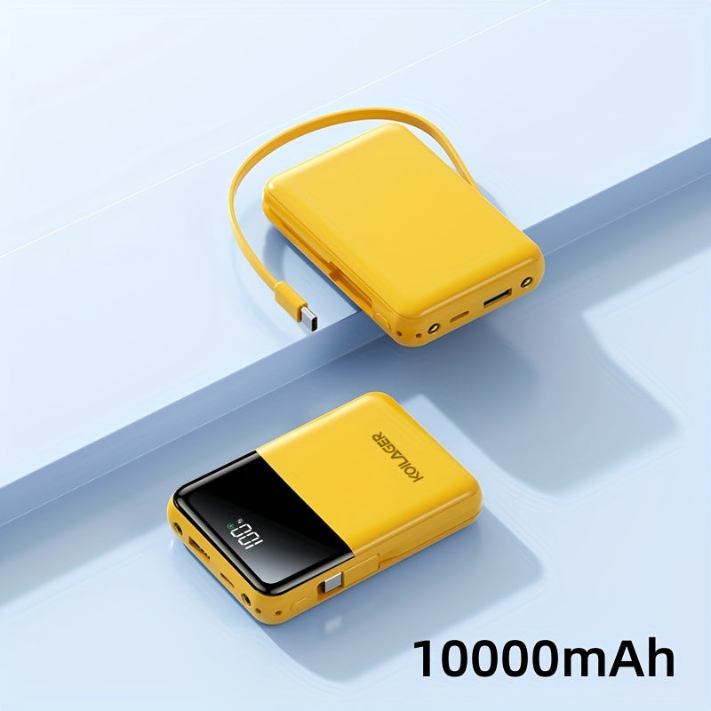 Powerbank 10000mAh Mini mit Display | Karnz