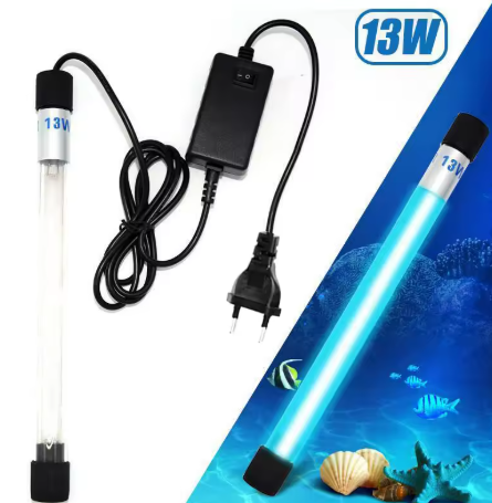Karnz | Effiziente & tragbare Handheld starke UV-Licht Antiseptische Sterilisationslampe mit Quecksilber-Röhrenlicht, hochintensivem UV-Licht, opak reflektierender Silberfolie, für Zuhause, Büro, Reisen und mehr (US-Stecker)