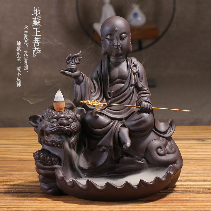 Künstlerische Buddha Statue Räuchergefäß