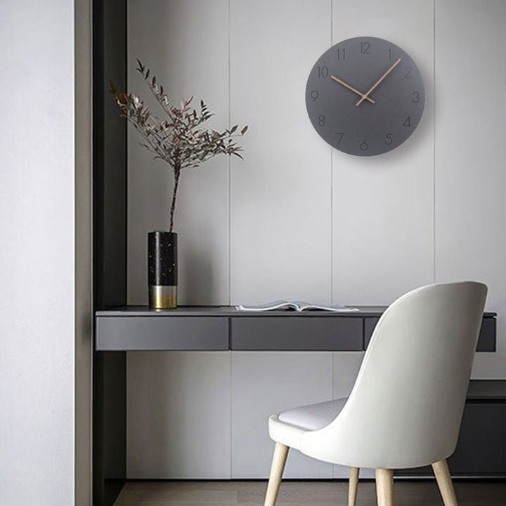 Nordische minimalistische Wanduhr, 29 cm