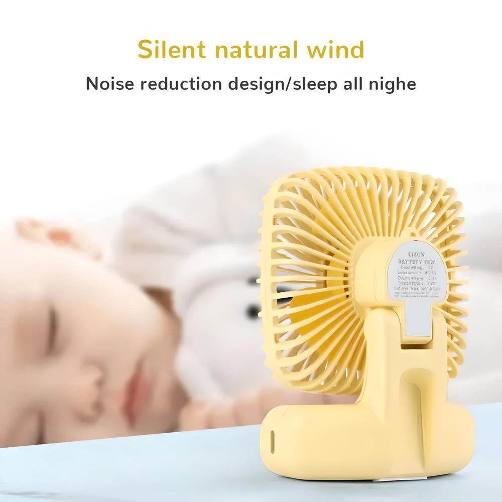 Tragbarer USB wiederaufladbarer Mini Handventilator | Karnz