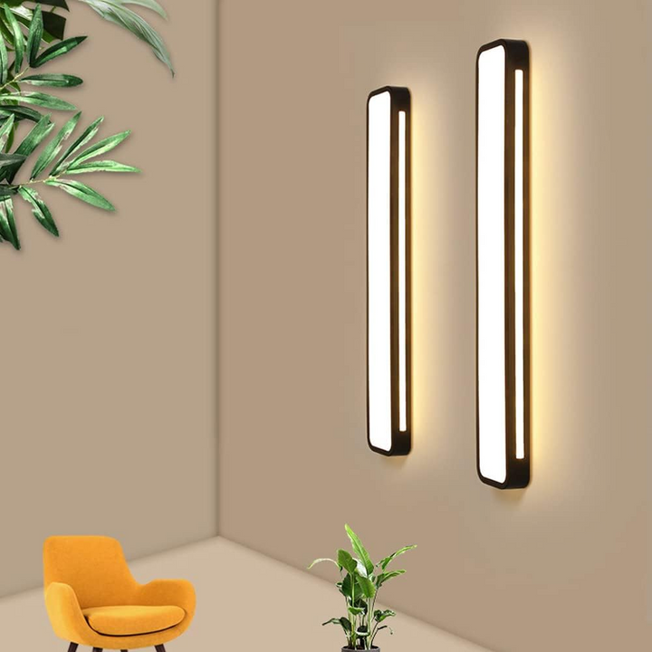 Nordische minimalistische lange LED-Deckenleuchte