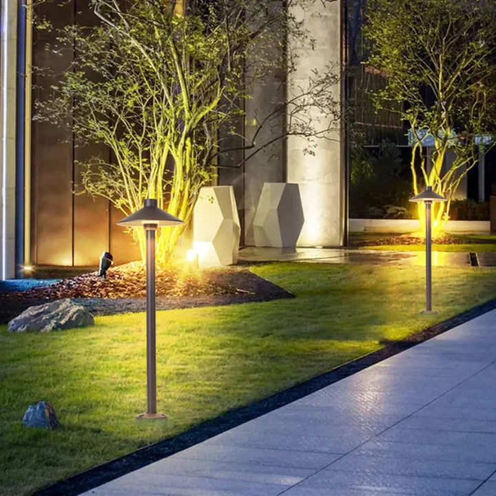Solar LED Wegleuchte für Garten und Außenbereich – Wetterfest, Energiesparend & Dekorativ | Karnz