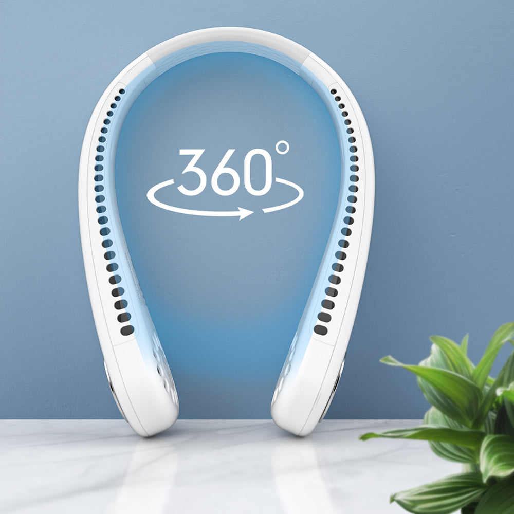 Tragbarer Halsventilator, bladeless Halsventilator wiederaufladbar | Karnz