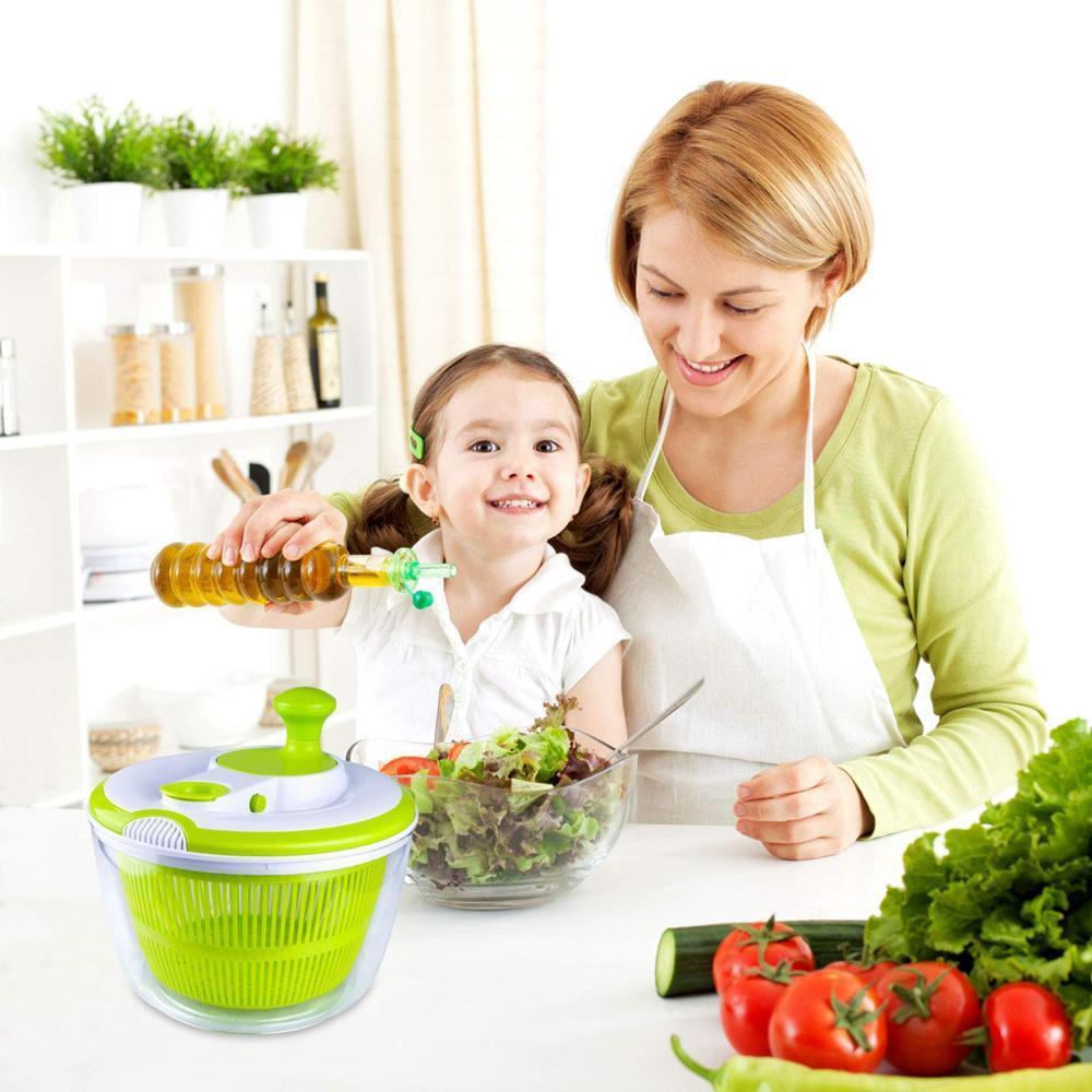 Haushalts-Salat-Dehydrator Manuelle Gemüse-Waschmaschine | Karnz