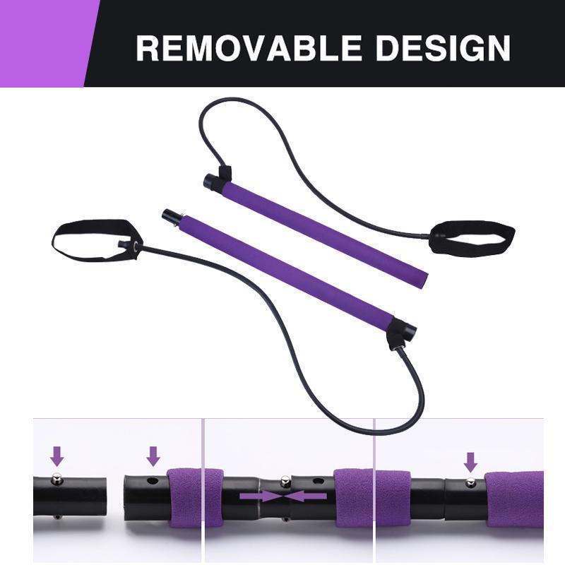 Tragbares Pilates-Bar-Set