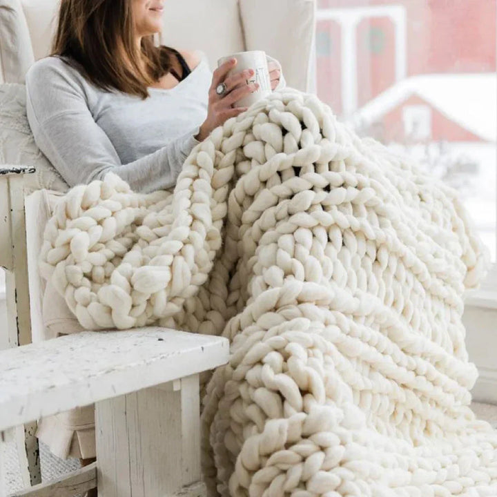 Karnz | DIY Chunky XL 1000 Gramm Garn für weiche Decken