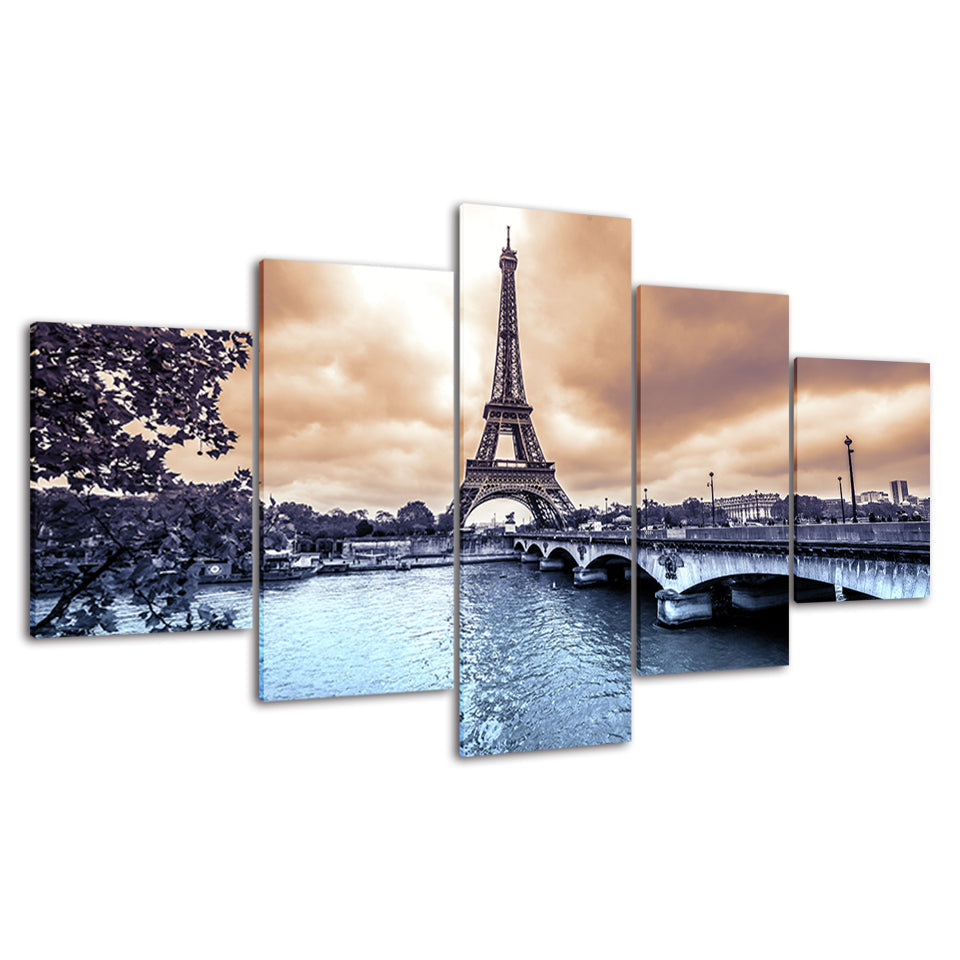 Paris, Meine Stadt - Leinwand Wandkunst Malerei