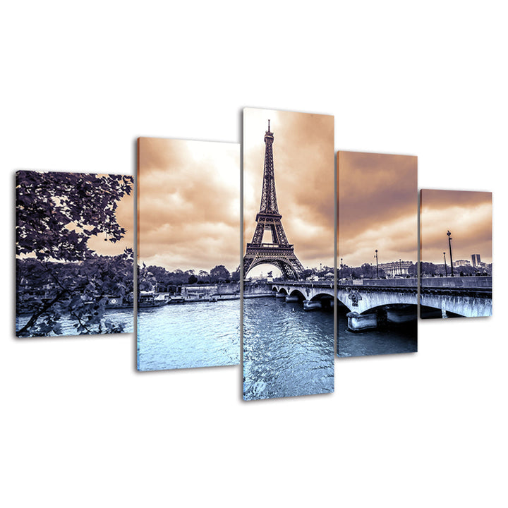 Paris, Meine Stadt - Leinwand Wandkunst Malerei
