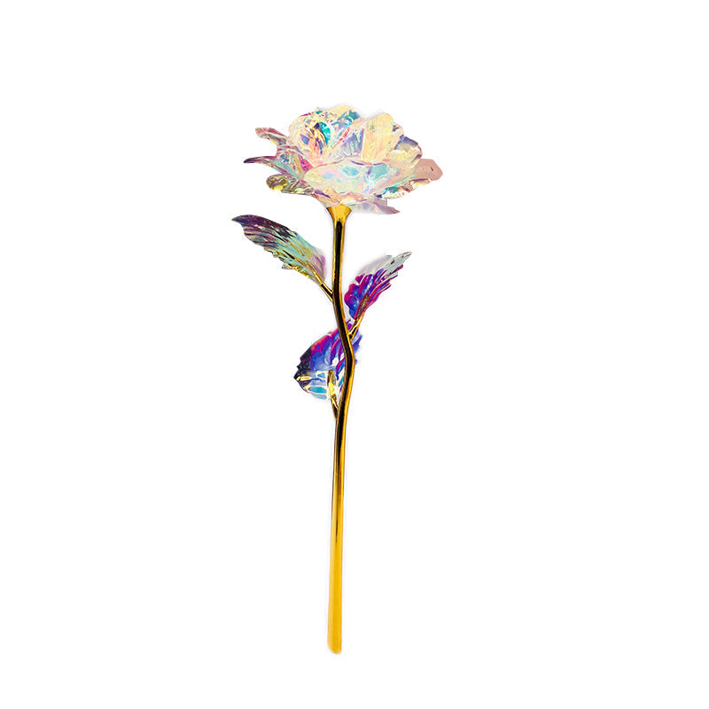 Glänzende schlafende Rose Valentinstag