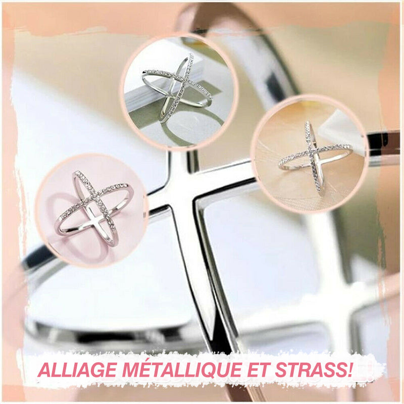 Schal Loop Ring Strass Eingebettet | Karnz