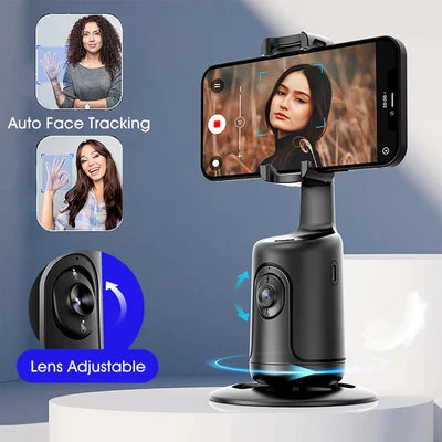 📸360° Drehung Smart Auto Gesicht Objektverfolgungs Halter