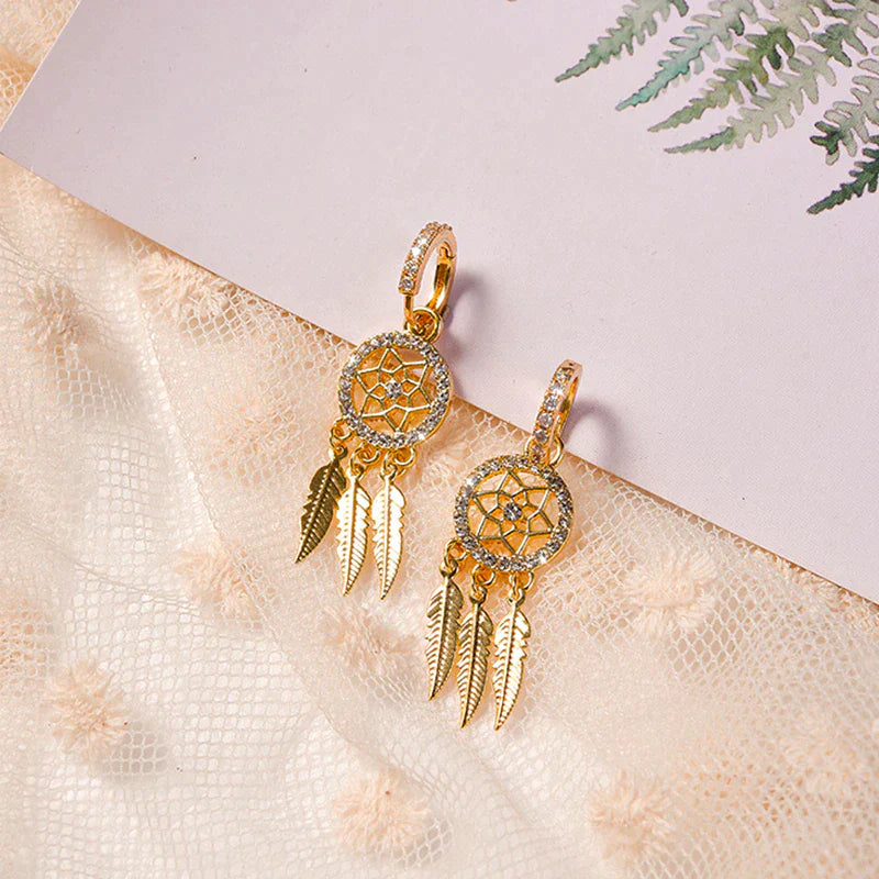 Evani️ | Elegante Verfeinerung mit Ohrringen aus 14-karätigem Gold