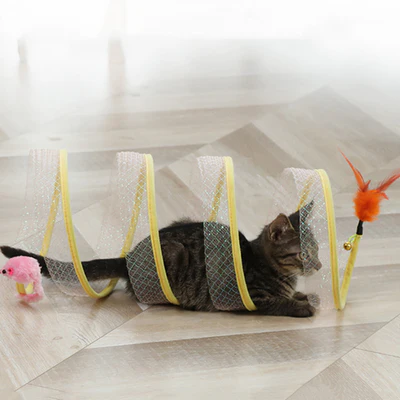 Spirale Pounce | Dynamischer Katzen-Spieltunnel | Karnz