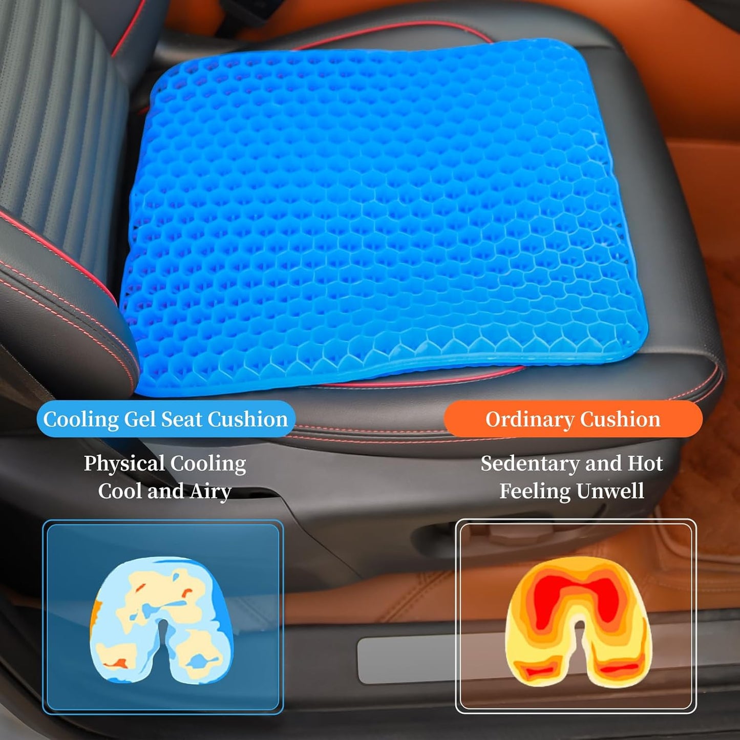 Honeycomb Gel Kissen | Karnz