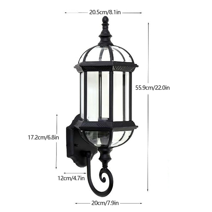 Industrielle Vintage-Wandlampe | Karnz