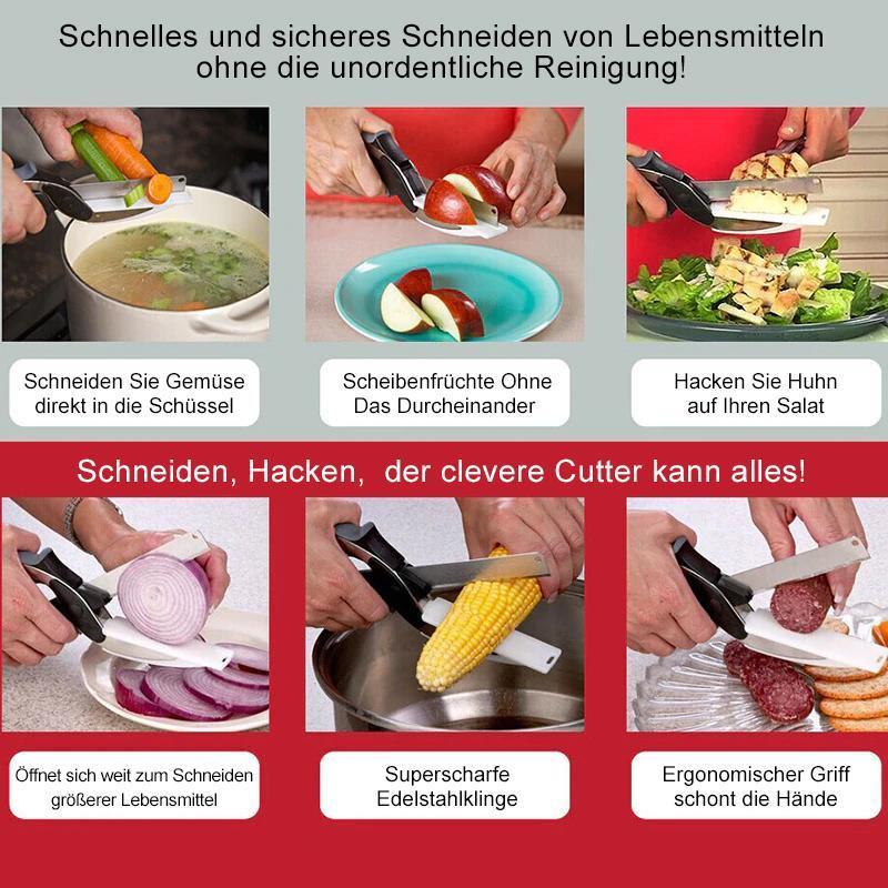EdgeCut | Vielseitige Küchenschere aus Edelstahl