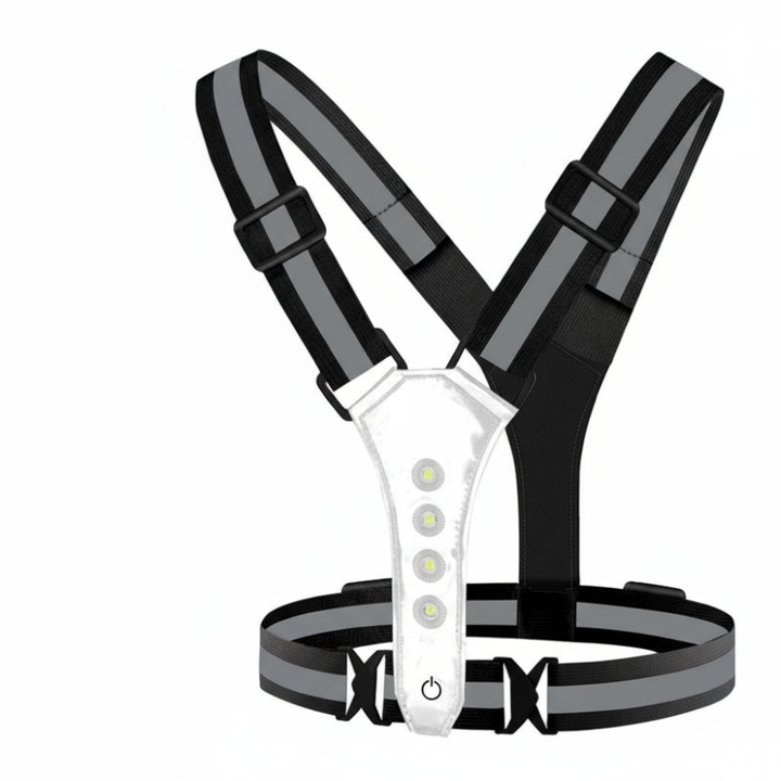 LED Sicherheitsweste Pro – Reflective 360 Sichtbare Weste | Karnz