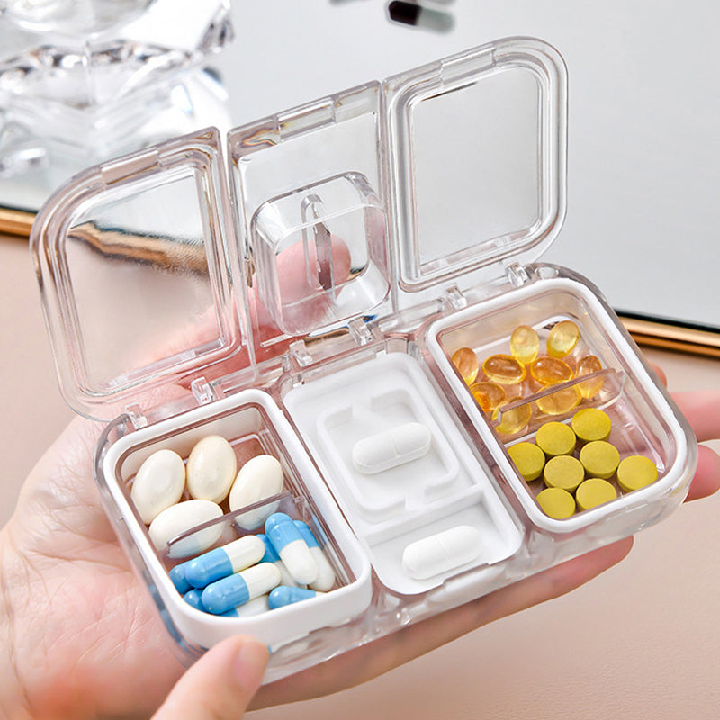 Rechteckige Pillenbox Organizer Behälter | Karnz
