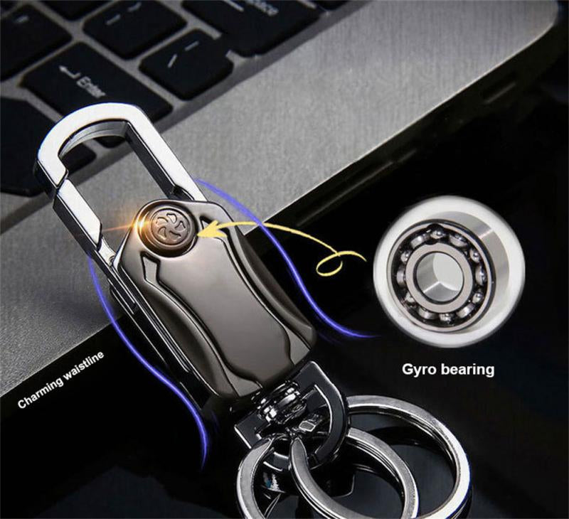 Multifunktionaler 360 Rotierender Autoschlüsselanhänger | Karnz